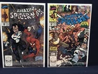 1990 MARVEL AMAZING SPIDERMAN 330 331 LOT PUNISHER APPEARANCES HIGH GRADE