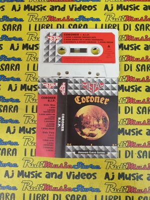 MC CORONER R.i.p. rip 1993 italy METAL CURCIO HM-20 no cd lp dvd vhs