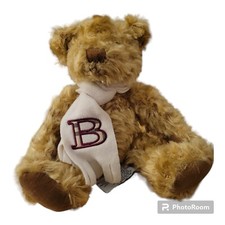 2000's Burberry Fragrance Teddy Bear Plush Nova Check Plaid Scarf  No Tag