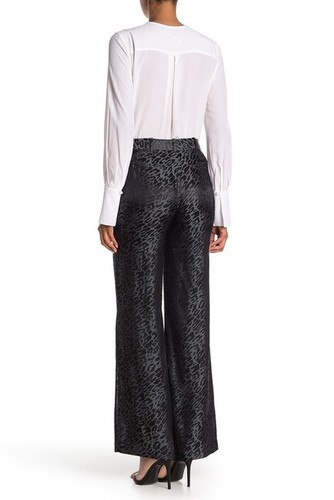 NWT EQUIPMENT Arwen Leopard Print Silk Blend Pants - Size 2 #P49 - Picture 2 of 7
