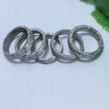 Natural Muonionalusta ring,space rock Jewelry,size can be customized,(7)RING