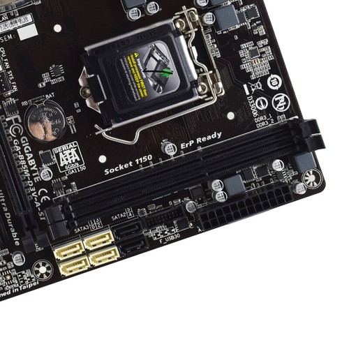 Gigabyte GA-B85M-D3V-A-SI Motherboard M-ATX Intel B85 LGA1150 DDR3 16GB SATA2/3 - Picture 7 of 11