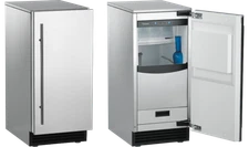 Scotsman 15" Brilliance Gourmet Ice Machine with Drain Pump SCCP50MB-1SS 