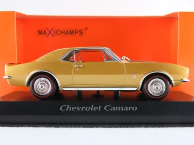 Maxichamps 940 142721 Chevrolet Camaro Coupé (1967) in goldmetallic 1:43 NEU/OVP