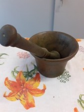 ANTICO MORTAIO E PESTELLO IN BRONZO