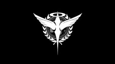 Anime gundam mechs mobile suit 00 black background Custom Gaming Mat Desk