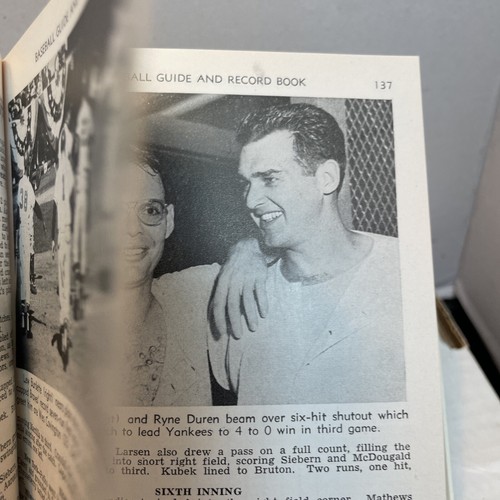 VTG book baseball official guide 1959 edition complied JG Taylor Spink - Picture 9 of 9
