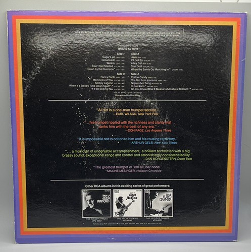 Al Hirt – “This Is Al Hirt” – 1970 – RCA Victor VPS-6025 – 12” Jazz LP - Picture 2 of 5