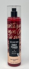 1 BATH  BODY WORKS EMILY PARIS AMOUR FINE FRAGRANCE MIST BODY SPRAY 8 OZ LARGE