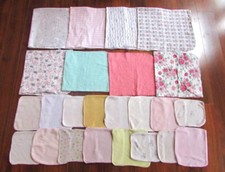 CUDDLE TIME  GERBER RENE ROFE  HUDSON  Lot of 24  Swaddle Blankets Clothes