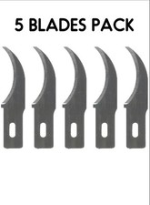 Exacto No #28 Hobby Concave Carving Knife Blades Replacement Refill For X-acto