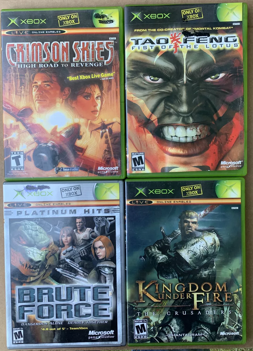 FOUR - Microsoft / Xbox Video Games Complete