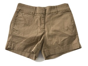 J Crew Chino Pantalones Caqui Oscuro adaptada lite weight Pantalones cortos  para mujer Talla 00 | eBay