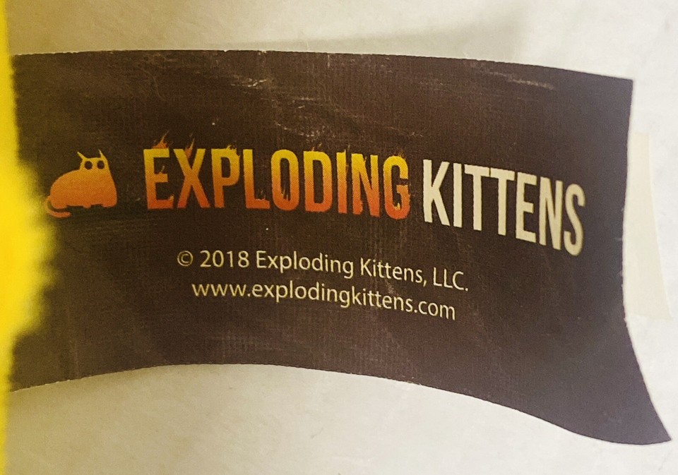 Exploding Kittens Taco Cat Collectible Plush 8” | eBay
