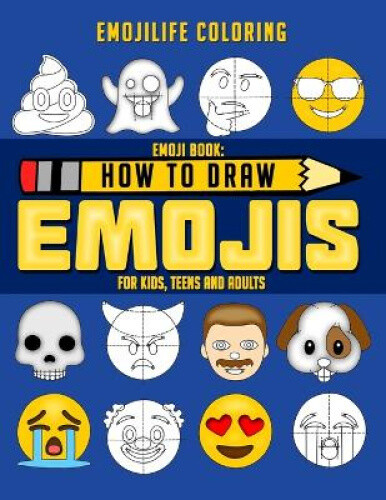 Thumbnail - How To Draw Emojis: Learn To Draw 50 Of Your Favourite Emojis - For