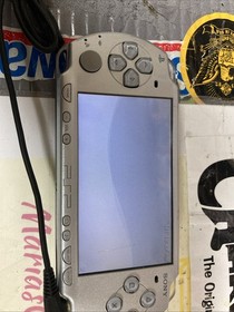 Sony PSP 3001 Playstation Portable Silver Console UNTESTED