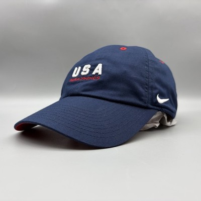 Beijing 2008 Paralympics Team USA Nike Hat Cap Floppy Blue Adult Adjustable #4