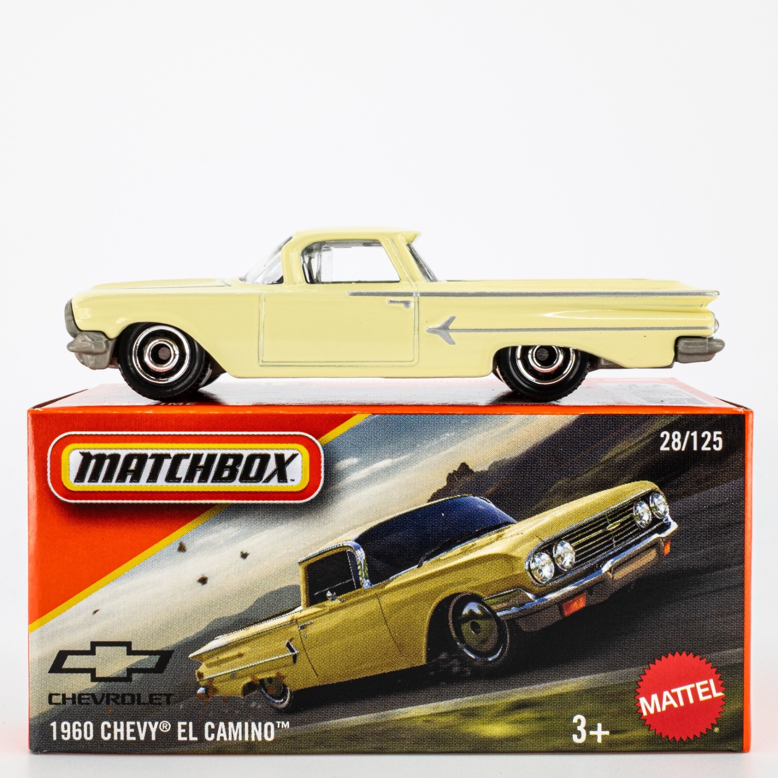 2025 Matchbox Power Grabs #28 1960 Chevy™ El Camino™ CROCUS CREAM | FSB