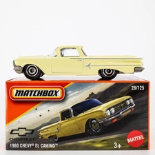 2025 Matchbox Power Grabs #28 1960 Chevy™ El Camino™ CROCUS CREAM | FSB