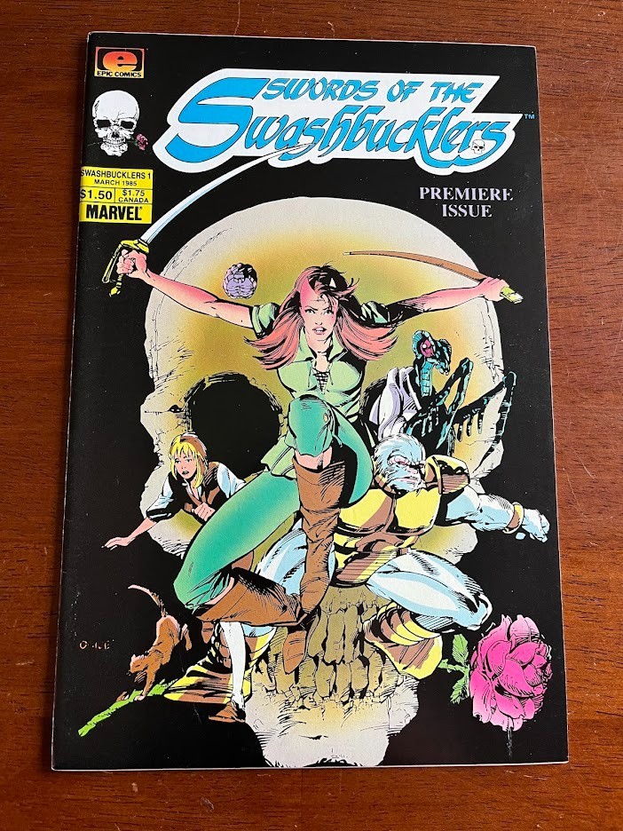 Swords Of Swashbucklers # 1 Fine/Vf Marvel Epic Comics 1985