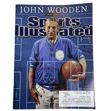 Sports Illustrated Magazine John Wooden u June 14 2010 Vol 112 No 25