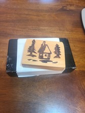 Vintage Wooden Snake Bite Trick Prank Box Handmade 3.5 Inches