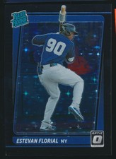 2021 Panini Donruss Optic Rated Black Stars Prizm /149 Estevan Florial Rookie RC