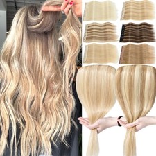 CLEARANCE 100 Remy Clip in One Piece Human Hair Extensions Highlight Full Head