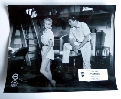 PIRATENBLUT Virginia Mayo AUSHANGFOTO #23 L C Dennis MORGAN David FARRAR ´56 RKO