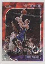 2019-20 Panini NBA Hoops Premium Stock Red Cracked Ice Prizm Alex Caruso #5 04ag