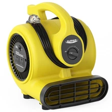 600 CFM Air Mover Blower Fan for Industrial, Workshop, and Home Use - 3 Speed...
