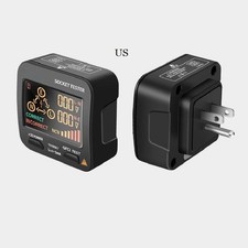 AC11 Socket Tester Digital Display Voltage Test Checker Detector US Plug-