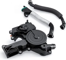 PCV Valve Engine Crankcase Vent Valve Oil Separator with Breather Hose Kit Co...