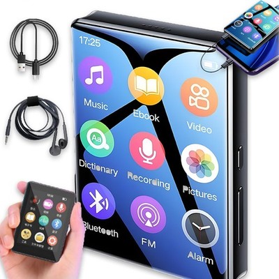 MP4/MP3 Player Unterstützt 128GB FM Radio Recorder Sport Musik Player Bluetooth