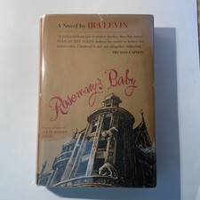 Rosemary?s Baby by Ira Levin 1967 Random House 1st edition / 5th printing VG+/VG