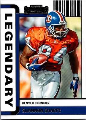 2022 Panini Contenders Football - Legendary Shannon Sharpe #LGD-SSH