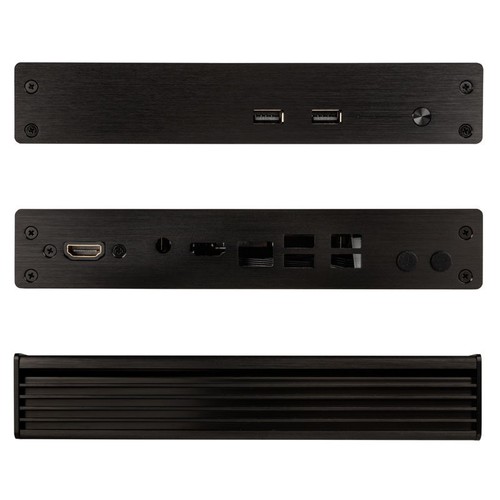 Akasa Plato NE Compact 1.4L (Intel NUC), OEM - schwarz - Bild 3 von 9