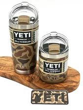 YETI Wetlands Camo Bundle | 10 oz Lowball + 20 oz Tumbler | Limited Edition