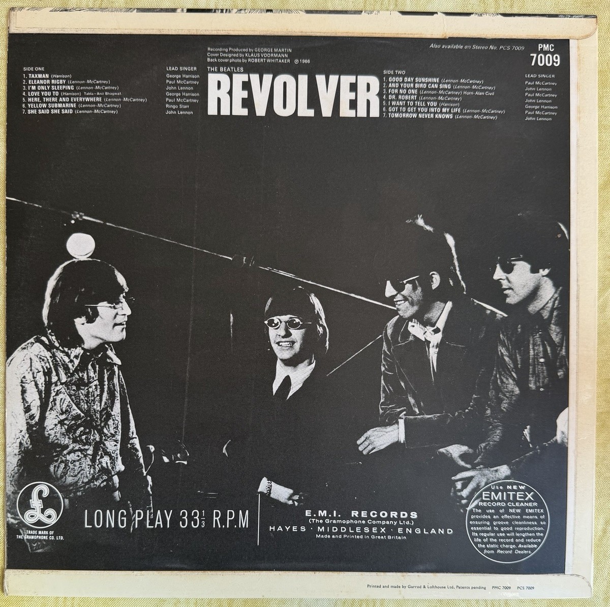 The Beatles Revolver UK Mono Parlophone LP | eBay