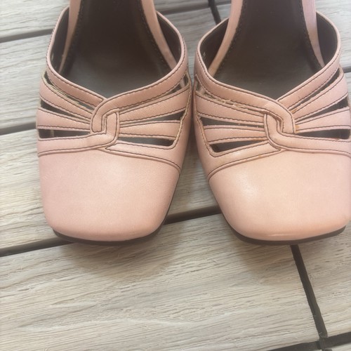 Highlights, Rosie Pink Josie Tie Around Ankle Pumps Size 9 - Picture 3 of 12