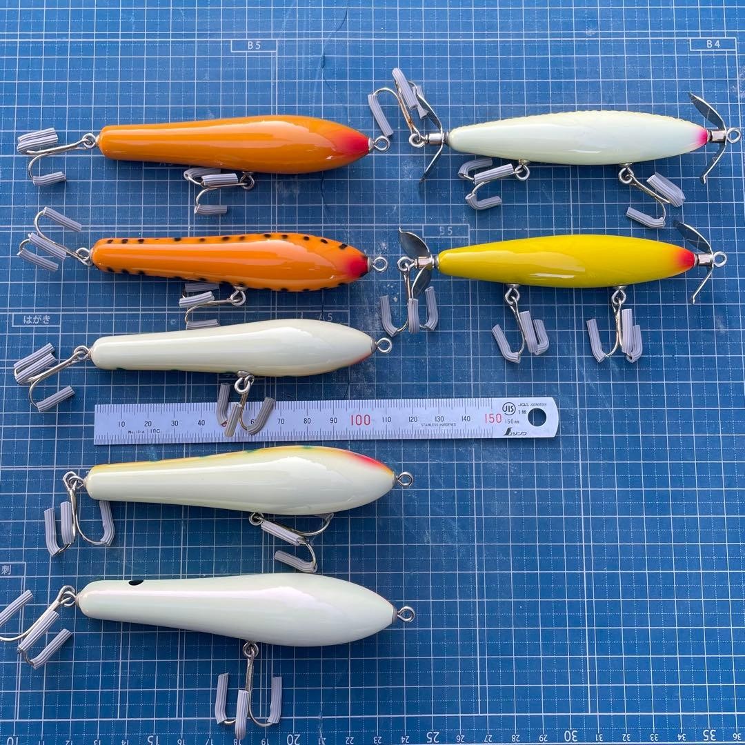 Set of 7 Balsa-50 topwater lures - Image 3