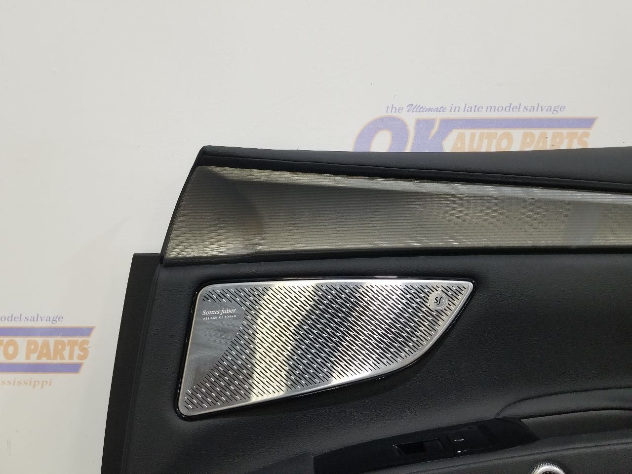 23 2023 MASERATI GRECALE DOOR TRIM PANEL FRONT RIGHT PASSENGER BLACK 