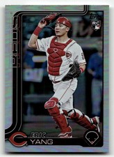 2025 Topps Update #US168 Eric Yang Rainbow Foil RC