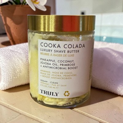 TRULY Cooka Colada LUXURY SHAVE BUTTER 60mL Vegan & Clean Beauty $32MSRP