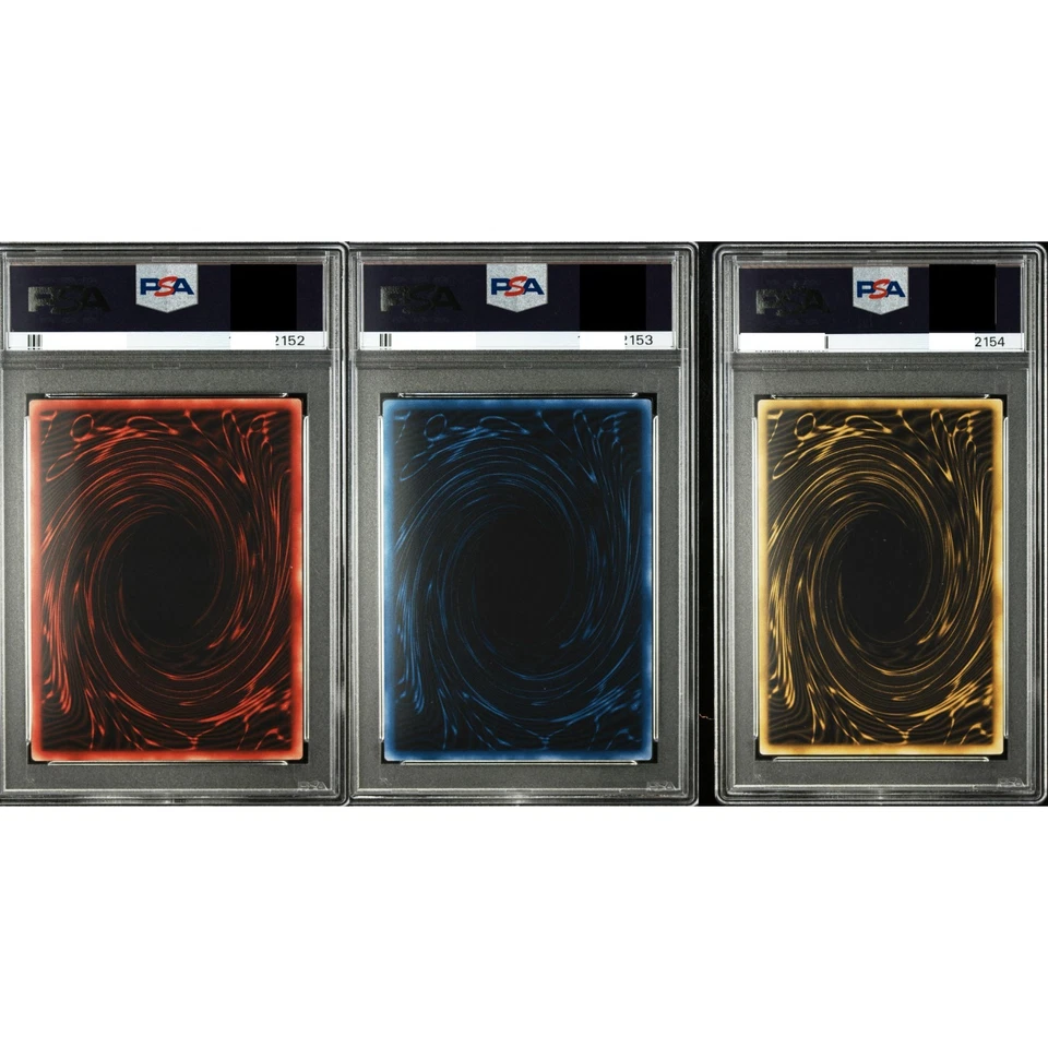 PSA 10 Obelisk Slifer Ra King Ultra Rare God Seq Set Yu-Gi-Oh! Japanese 2014 - Image 2 of 4