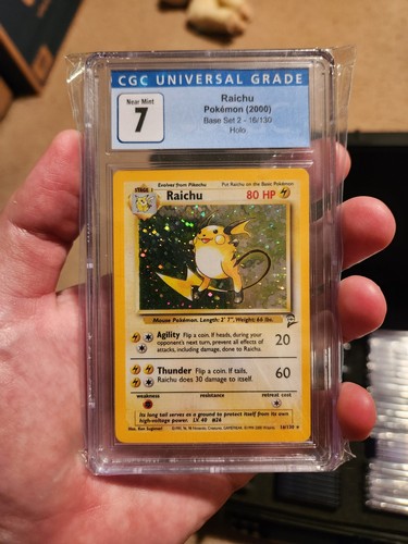 Raichu graded CGC 7 for sale on eBay