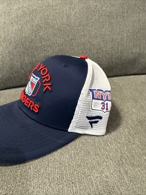 Igor Shesterkin 31 New York Rangers Fanatics Authentic Pro HAT Player Used Worn