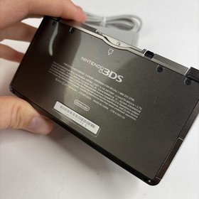 Nintendo 3DS Handheld Video Game Console Black CTR-001 (USA) W Charger US Model