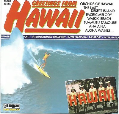 CD Unknown Artist Greetings From Hawaii Laserlight Digital