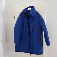 ADIDAS Parka COLD.RDY MYSHELTER, Blau, XL, Gebraucht, Gebrauchsspuren